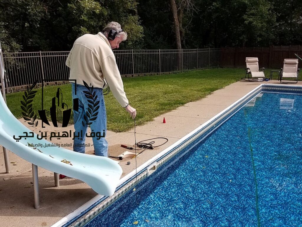 كشف تسربات المياه