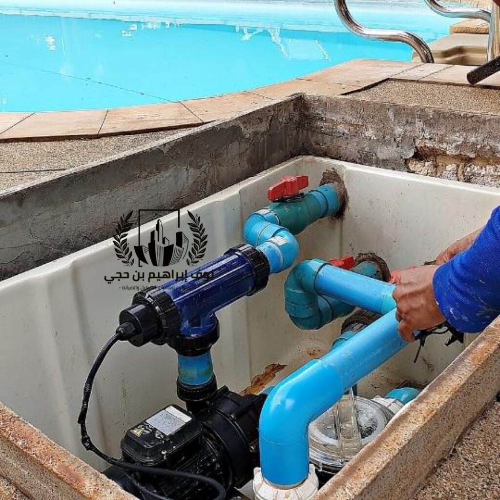 كشف تسربات المياه بعسير