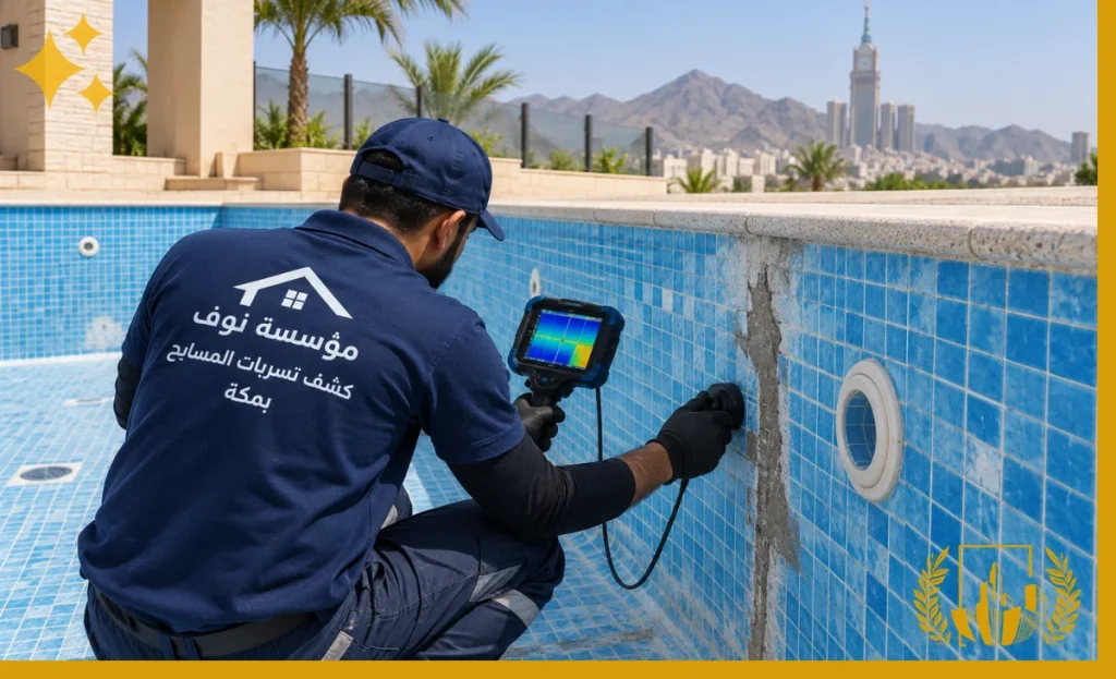 اضرار تسربات المسابح عند تأخر الاصلاح