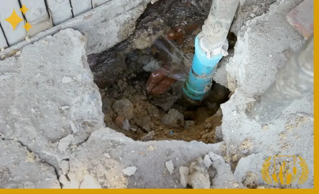 شركة كشف تسرب المياه تحت البلاط بمكة