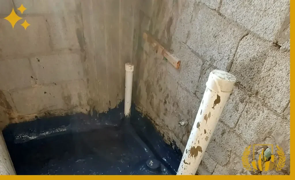 اختبار جودة عزل الحمامات بعد التنفيذ