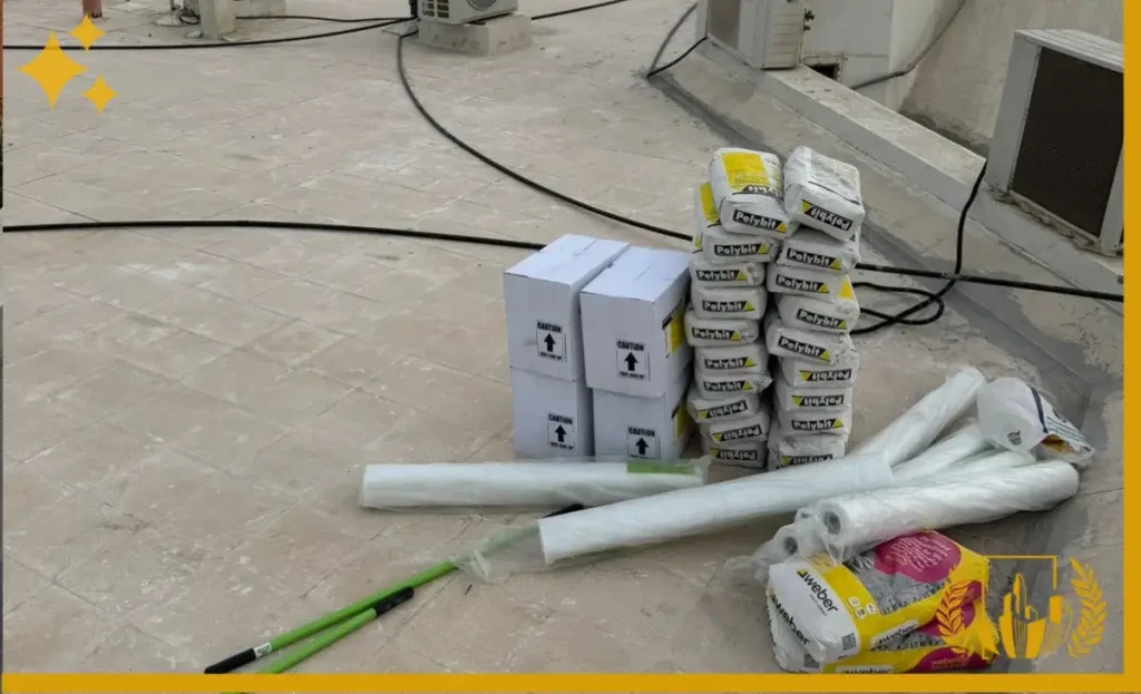 مواد عزل الاسطح المستخدمة في ينبع