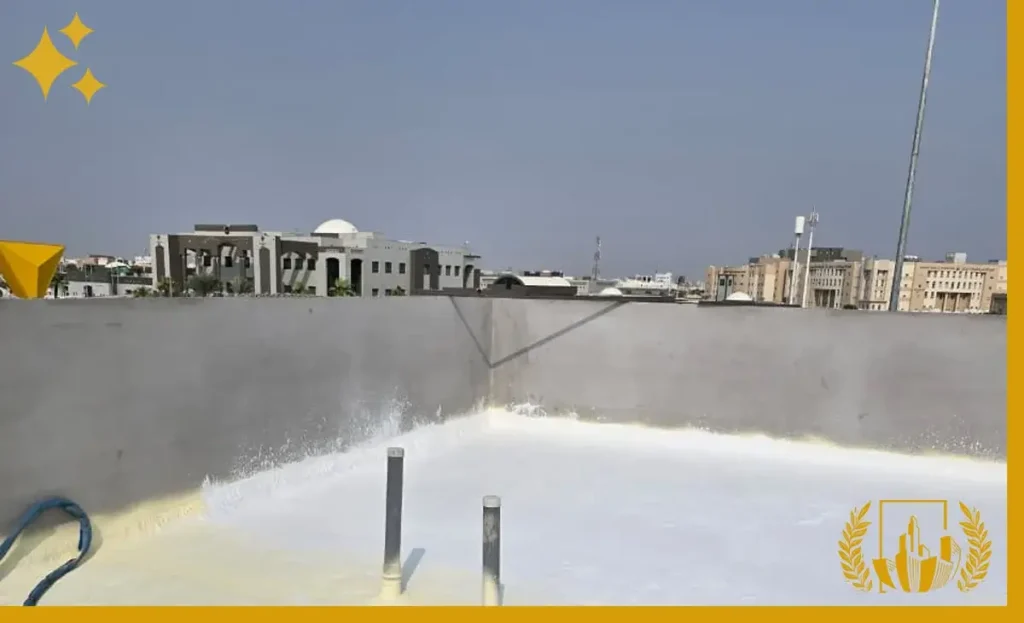 خدمات مرتبطة بعزل الاسطح