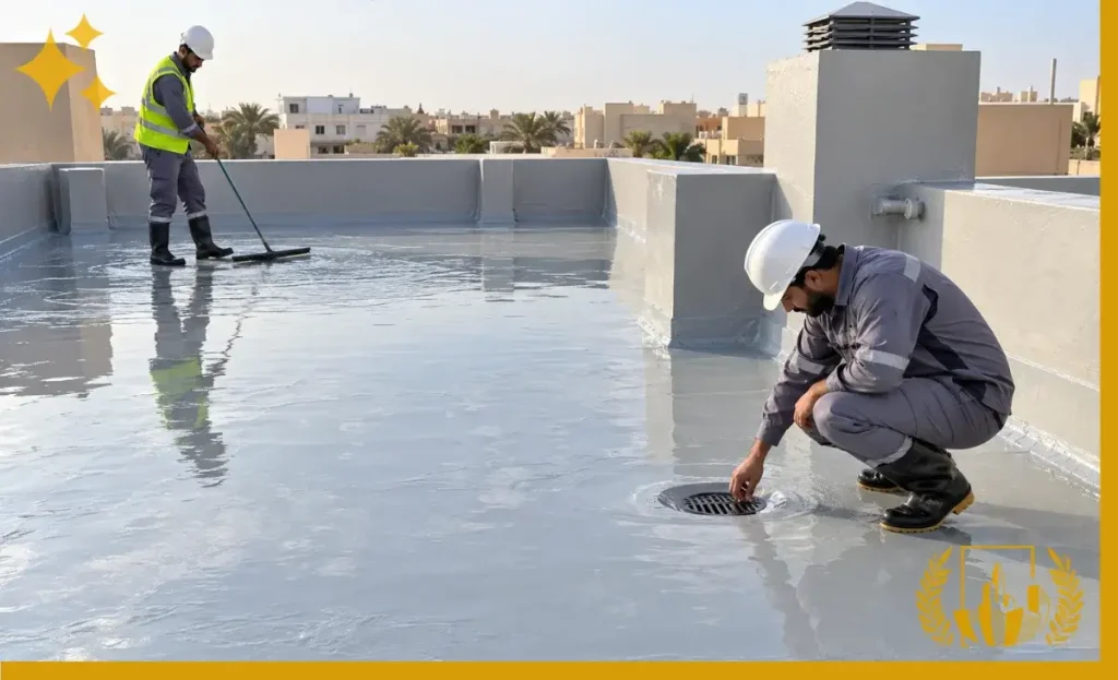 عزل اسطح المنازل والفلل والمباني باملج