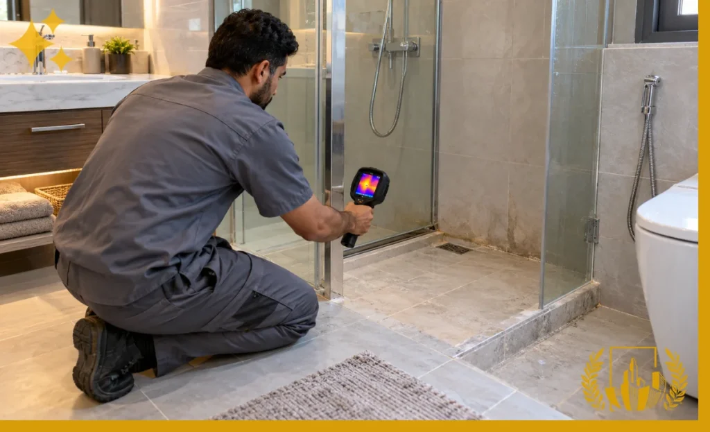 خدمات كشف تسربات الحمامات بمكة