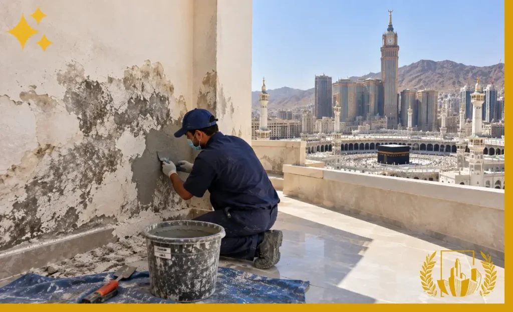الفرق بين الرطوبة الناتجة عن تسرب المياه والرطوبة الناتجة عن التكثف