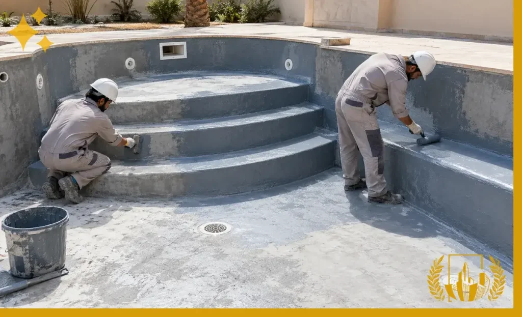 خطوات تنفيذ عزل المسابح بعسير