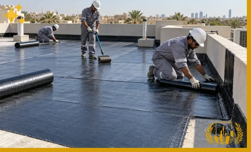 خدمات العزل المائي للاسطح بالليث