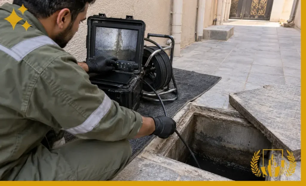 فحص البيارات الخرسانية القديمة قبل الترميم أو العزل